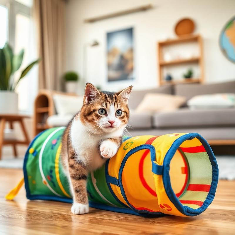 Collapsible Cat Tunnel